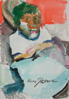 Ulla 02, Portrait, Pastell